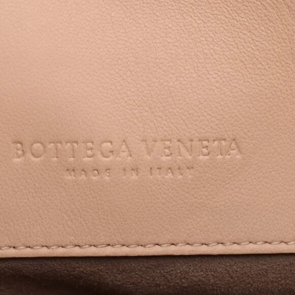 Bottega Veneta Intrecciato Corso Leather Tote Bag Green x Pink - Picture 8 of 16